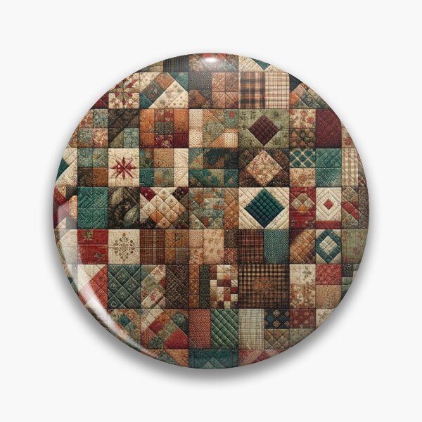 Item preview, Autumn Patchwork Pattern designed and sold by PinUpPizzazz.