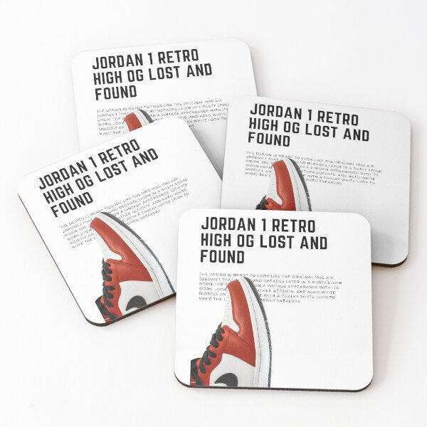 Item preview, Poster Nike Air Jordan 1 Retro High Lost  And Found designed and sold by Vintagevise.