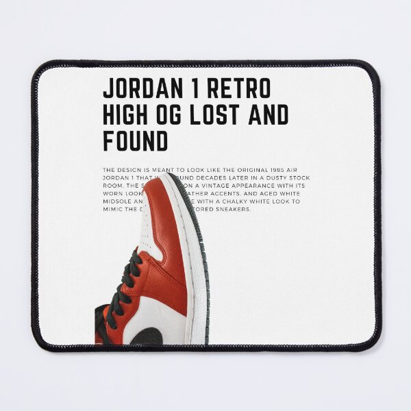 Item preview, Poster Nike Air Jordan 1 Retro High Lost  And Found designed and sold by Vintagevise.