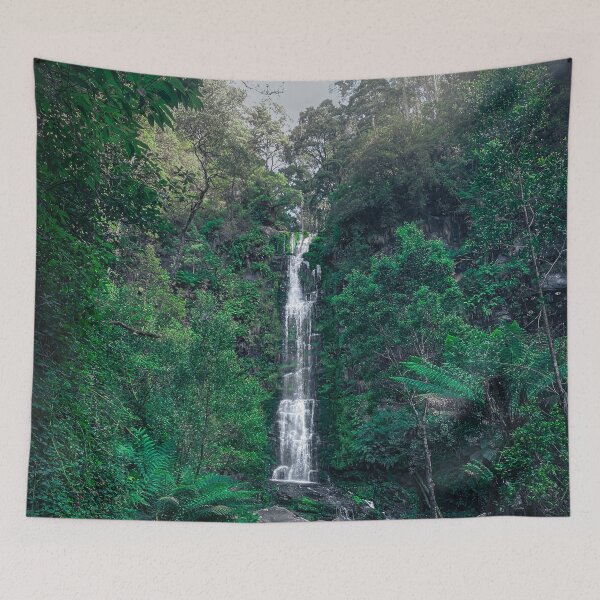 Item preview, Erskine Falls in Australia, Enchanting Waterfall amidst Tropical Rainforest designed and sold by TRex-Landscapes.