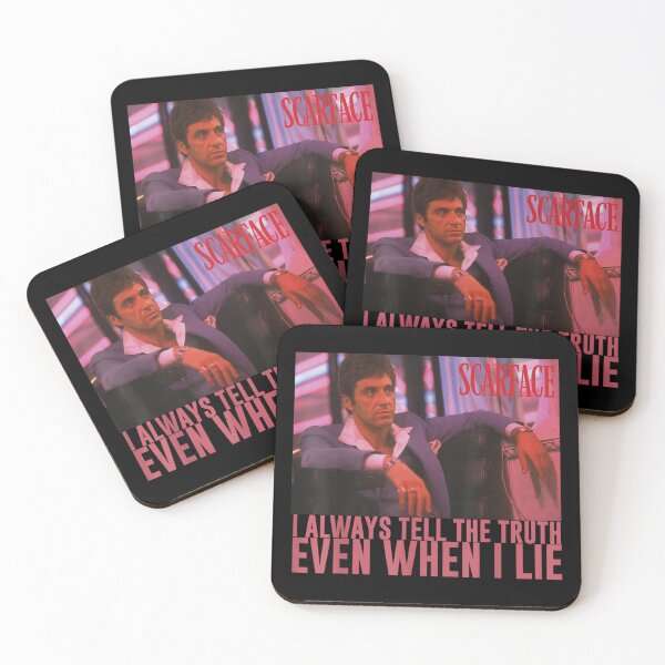 Item preview, Scarface I Always Tell The Truth Even When I Lie designed and sold by TiaraHans.