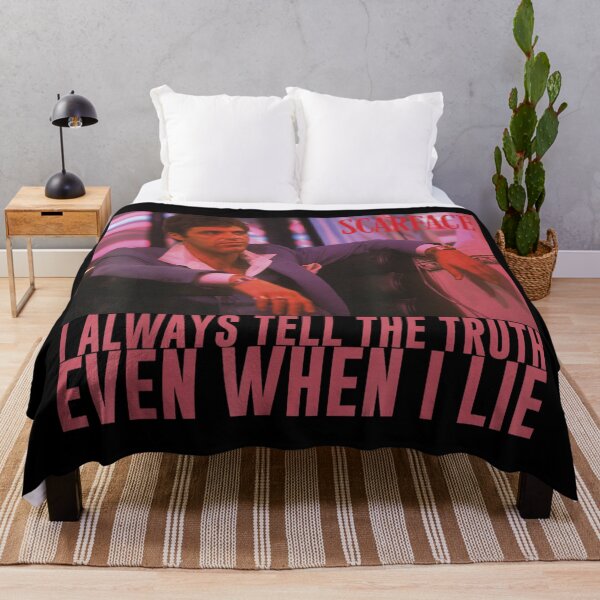 Item preview, Scarface I Always Tell The Truth Even When I Lie designed and sold by TiaraHans.