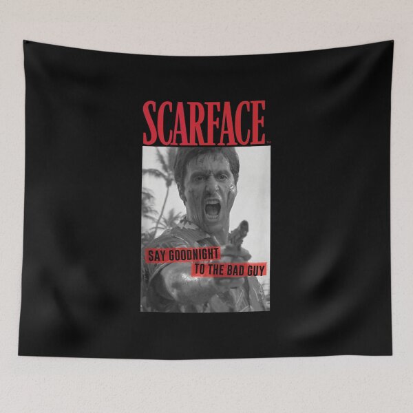 Item preview, Scarface Say Goodnight To The Bad Guy Photo designed and sold by TiaraHans.