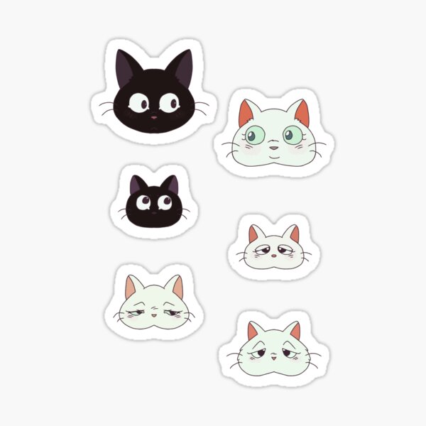 Item preview, Jiji & Lily-Aufkleberpaket designed and sold by starbe3.