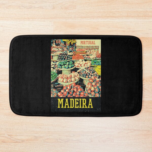 Item preview, Funchal Exotic Fruit Market Illustration - Tropical Tastes of Madeira designed and sold by Lemomo-artworks.