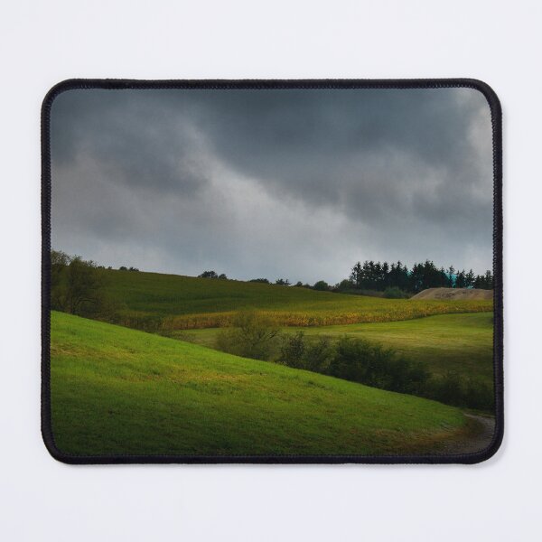 Item preview, Dramatic sky over rolling hills - Artistic photo print for nature and landscape lovers designed and sold by TRex-Landscapes.