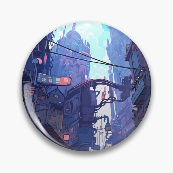 Item preview, Anime City View designed and sold by Vector Scout Lab.
