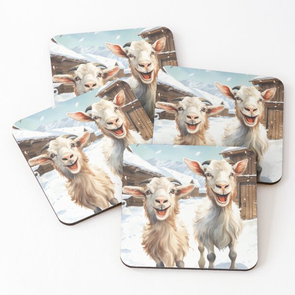 Item preview, Jumping Goat Jingle designed and sold by cute-animals99.