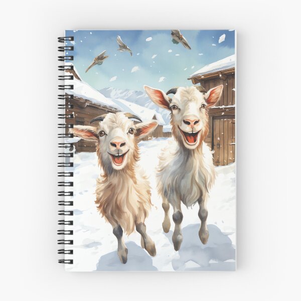 Item preview, Jumping Goat Jingle designed and sold by cute-animals99.