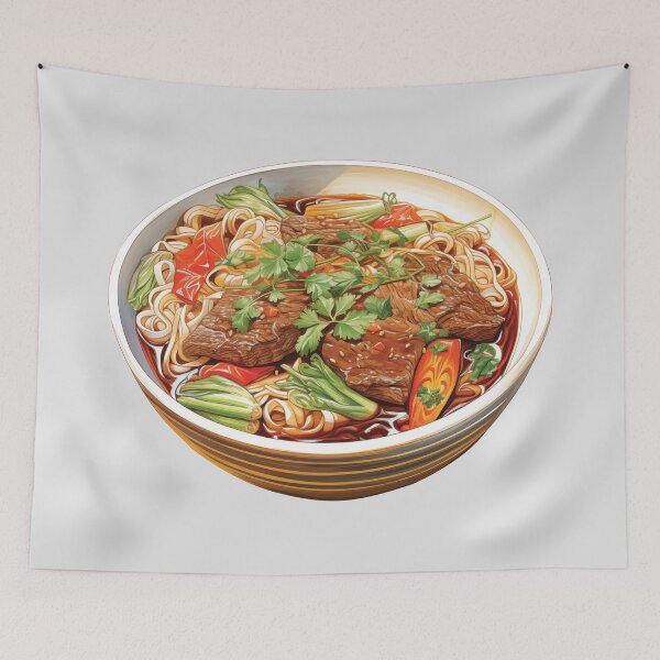 Item preview, Braised Beef Noodle Soup designed and sold by Alicia Chee.