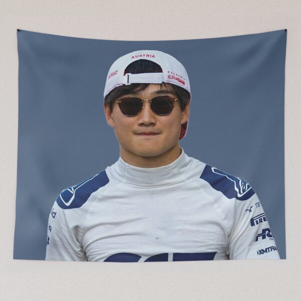 Item preview, Yuki Tsunoda F1 Driver Race Suit Sunglasses Alpha F1 Team Daniel Teammate designed and sold by FormulaGTee1.