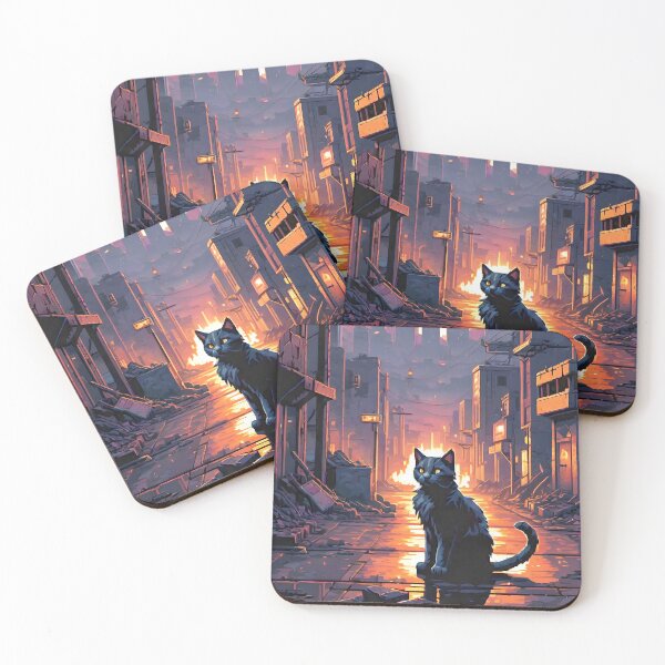Item preview, Pixel Art - Apocalypse Cat designed and sold by jpvoodoo.