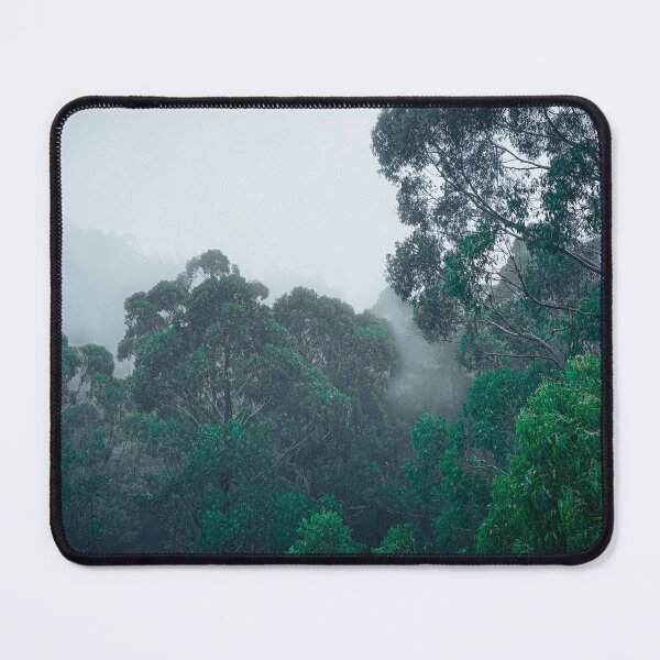 Item preview, Hidden Eucalyptus Paradise in the Mist - Exquisite Photo Print for Nature Lovers Otway Treetop Australia designed and sold by TRex-Landscapes.