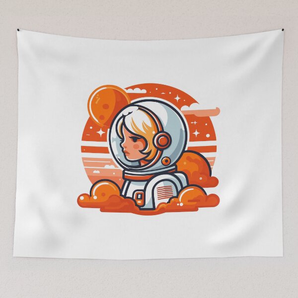 Item preview, Girl Astronaut designed and sold by Astral-Artisan.