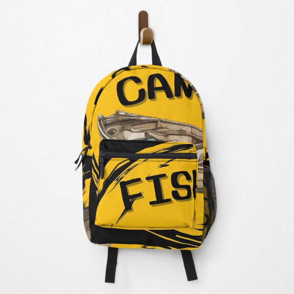 Item preview, Row Boat With Fishing and Camping Lover designed and sold by somethingwishes.