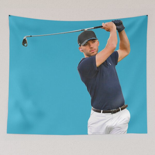 Item preview, Pierre Gasly F1 Driver playing Golf Alpine F1 Team Tshirt Esteban Ocon  designed and sold by FormulaGTee1.