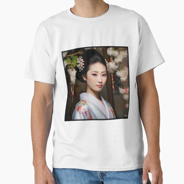 Item preview, Japanese, portrait, geisha, flowers, Sakura, Landscape, floral, Fog, foggy, photography, haiku, zen, kawaii designed and sold by KsaveraArt.