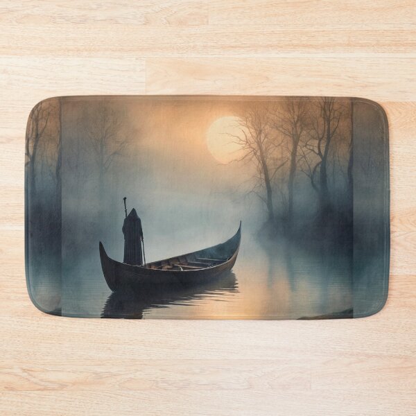 Item preview, Charon The Ferryman On The River designed and sold by WastelandsEdge.