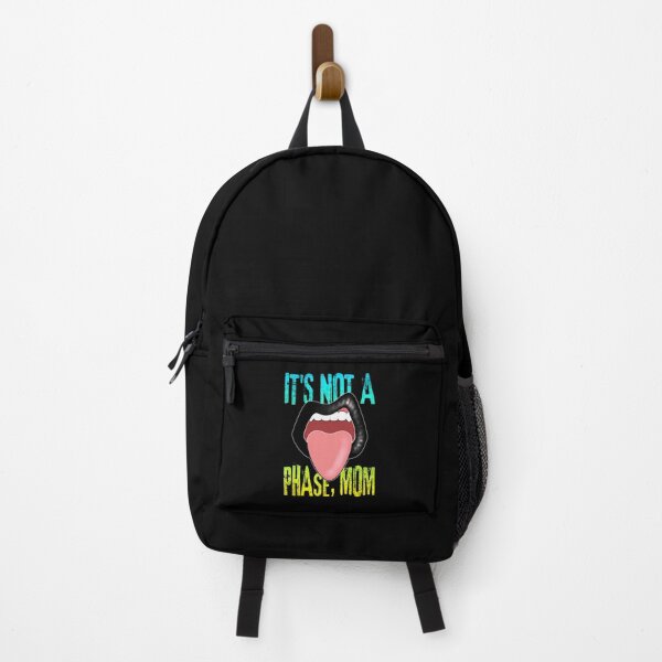 Item preview, Not A Phase Mom Emo Black lipstick Vinyl Lips designed and sold by ObsidianDaz.