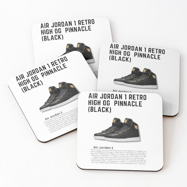 Item preview, Poster Nike Air Jordan 1 Retro High OG Pinnacle Black designed and sold by Vintagevise.
