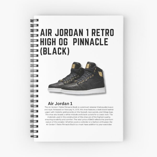 Item preview, Poster Nike Air Jordan 1 Retro High OG Pinnacle Black designed and sold by Vintagevise.
