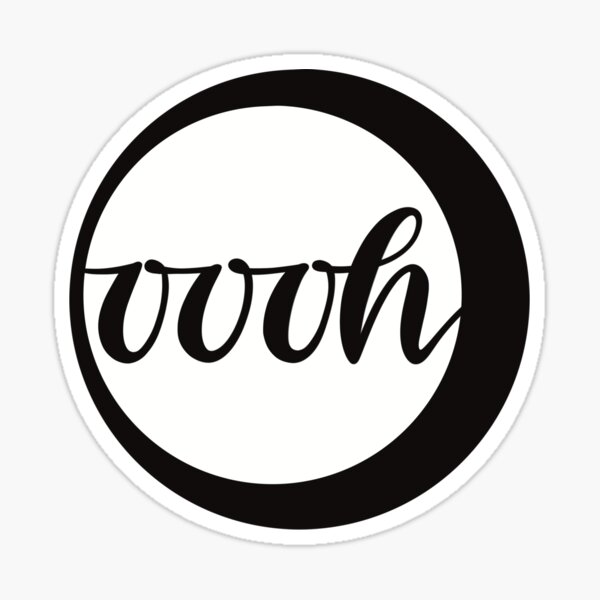 oooh Sticker