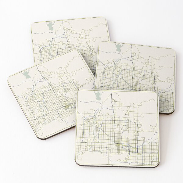 Item preview, Phoenix Arizona City Map - Hand-Drawn designed and sold by StylishStacks.