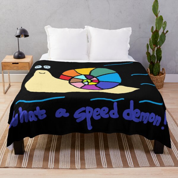 Item preview, what a speed demon, snail designed and sold by zzzozzo.