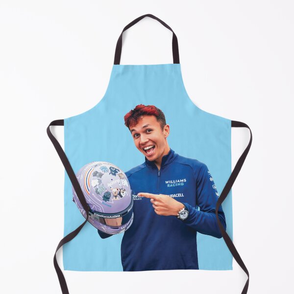 Item preview, Alex Albon F1 Driver Dog Helmet Williams F1 Team Logan Sargeant Teammate designed and sold by FormulaGTee1.