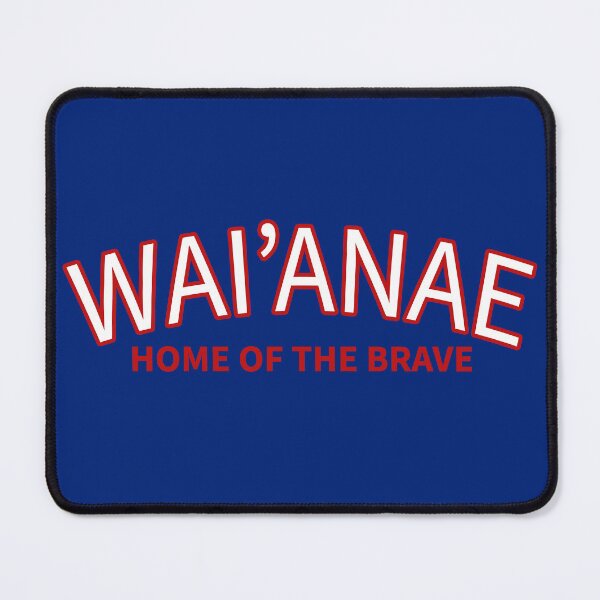 Item preview, Waianae home of the brave Red design designed and sold by J Uila.