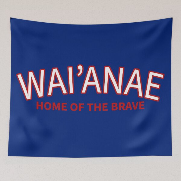 Item preview, Waianae home of the brave Red design  designed and sold by J Uila.