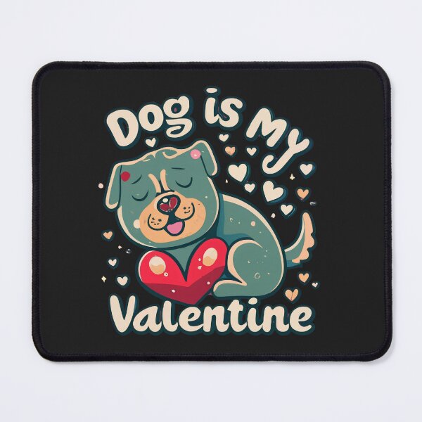 Item preview, Cute Dog Is My Valentine designed and sold by Itsheartshop.
