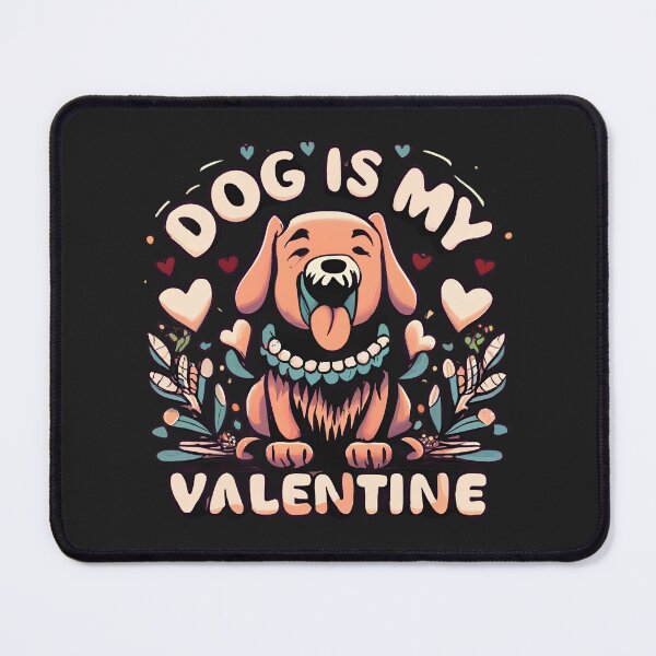 Item preview, Dog Is My Valentine v2 designed and sold by Itsheartshop.