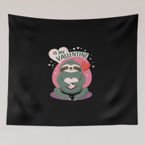 Item preview, Sloth Is My Valentine v2 designed and sold by Itsheartshop.