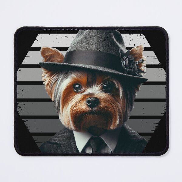 Item preview, Yorkshire terrier like a gangster designed and sold by arkora-pl.