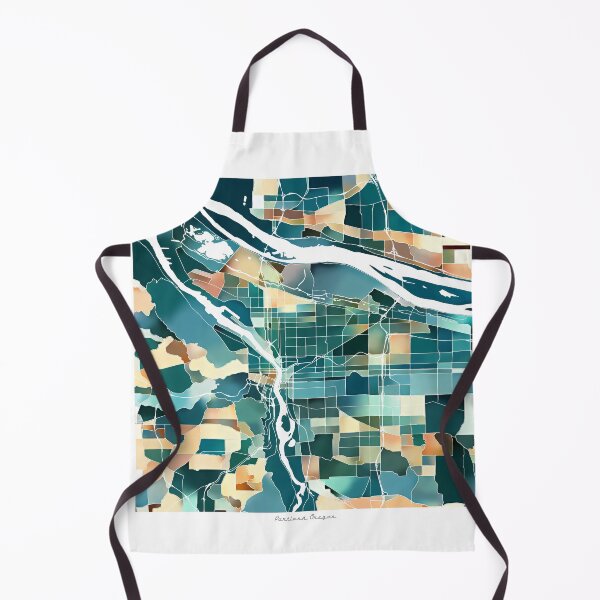 Item preview, Portland Oregon City Map - Lush Green designed and sold by StylishStacks.