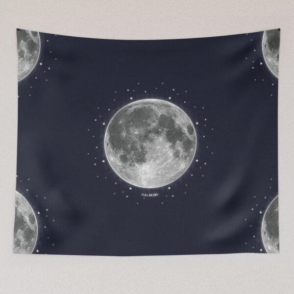Item preview, Moon Phases - Full Moon designed and sold by sa9-art.