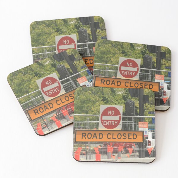 Item preview, Australia Road Close Sign designed and sold by lizxberry.