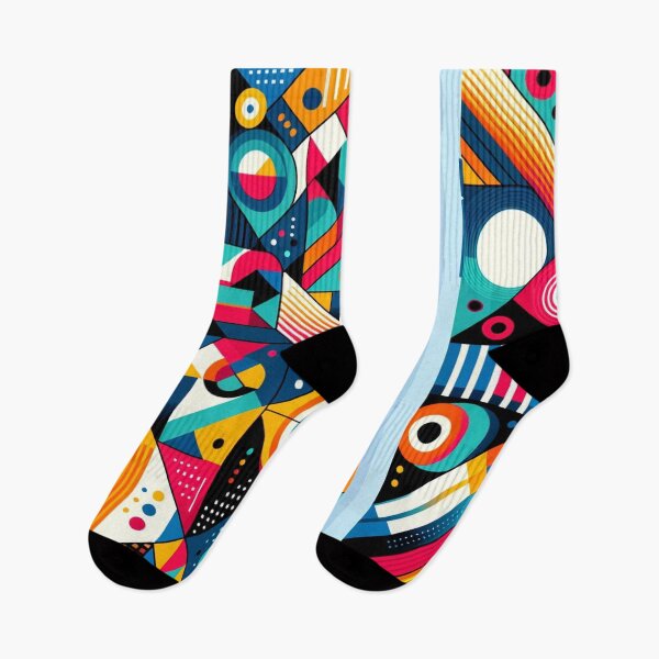 Item preview, "Vibrant Geometric Mosaic" designed and sold by APARTAI EU.
