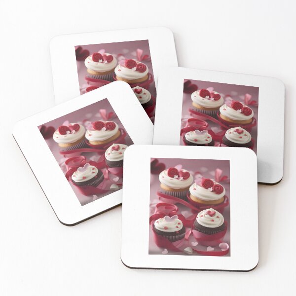 Item preview, Saint Valentine Cupcakes designed and sold by JoyPhotoArt.
