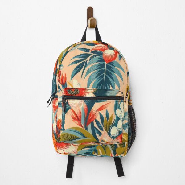 Item preview, Tropical Fest with flowers and birds designed and sold by Expressions-Sel.