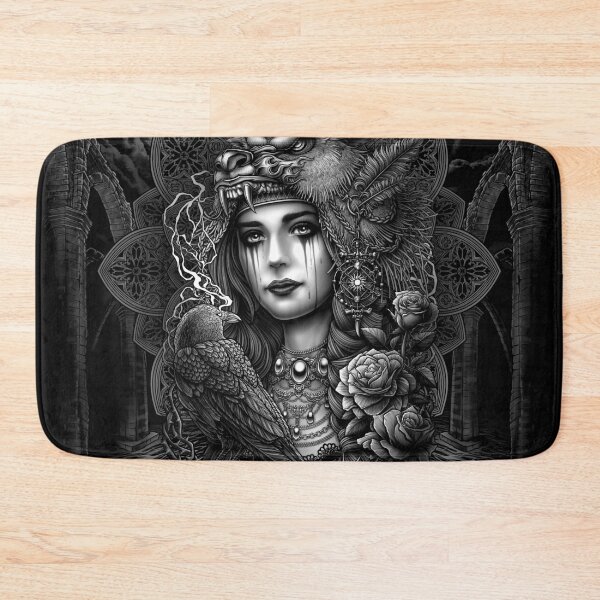 Item preview, Neo traditional tattoo noble woman designed and sold by Winya.