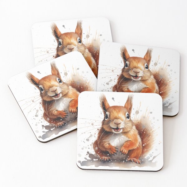 Item preview, Happy smiling squirrel designed and sold by GoodThings66.