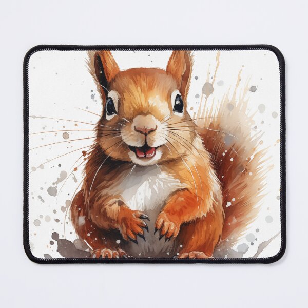 Item preview, Happy smiling squirrel designed and sold by GoodThings66.