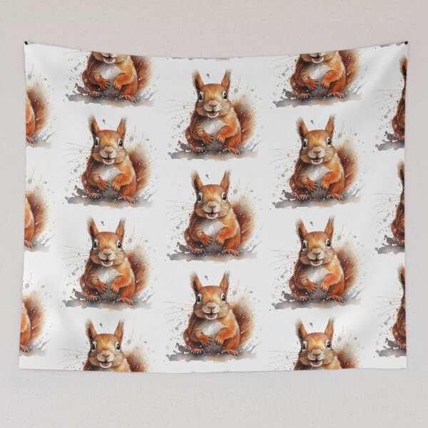 Item preview, Happy smiling squirrel designed and sold by GoodThings66.