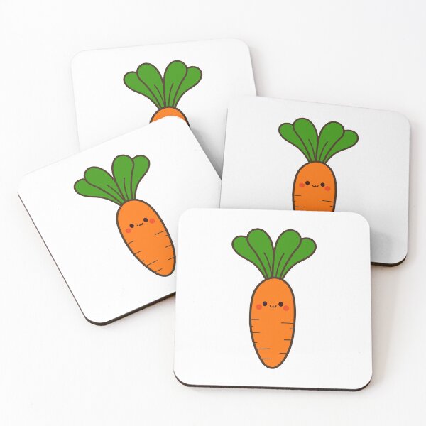 Item preview, Smiley Sprout, Cute Carrot designed and sold by NumbleRay.