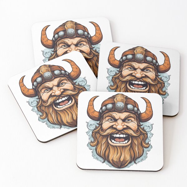 Item preview, Bearded screaming Viking designed and sold by GoodThings66.