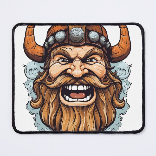 Item preview, Bearded screaming Viking designed and sold by GoodThings66.