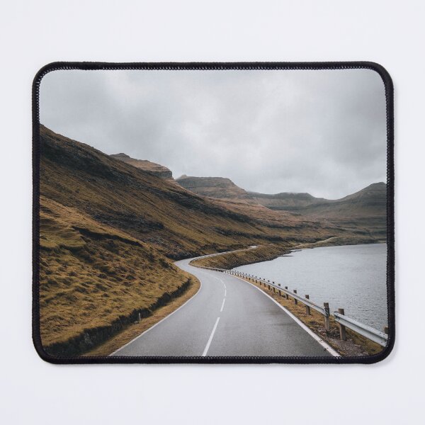 Item preview, An Empty Road (Faroe Islands) designed and sold by nomadzero.