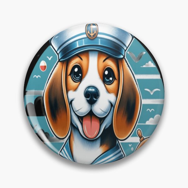 Item preview, The Adventurous Sailor Beagle designed and sold by TeslaSt0re.